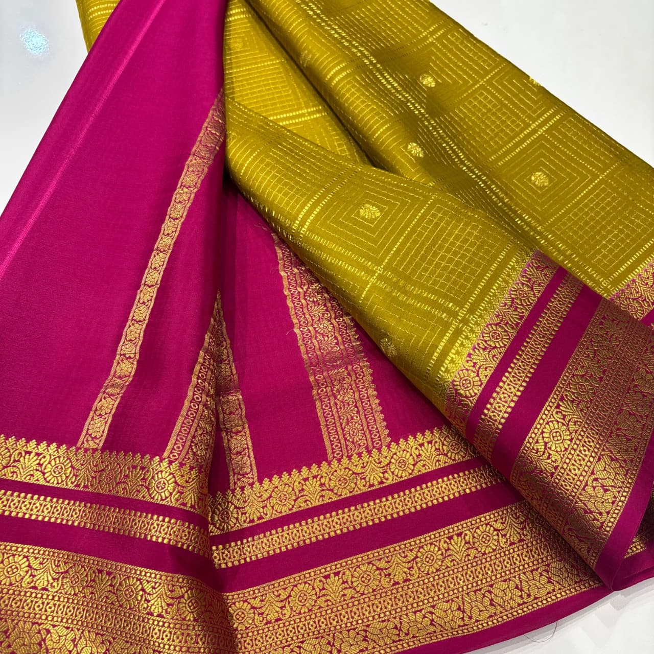 Pure Mysore Silk Saree