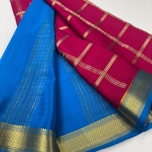 Pure Mysore Silk Saree
