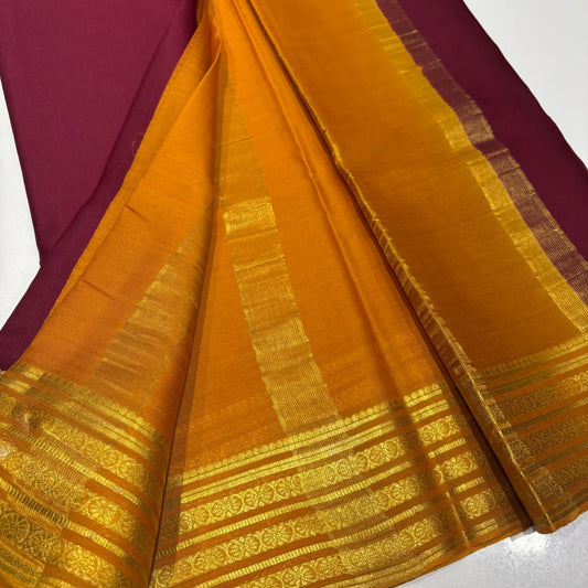 Pure Mysore Silk Saree