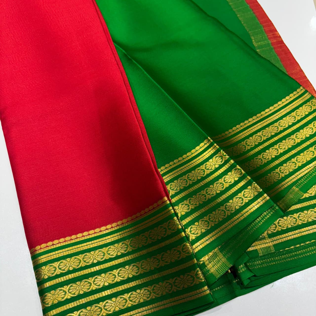 Pure Mysore Silk Saree