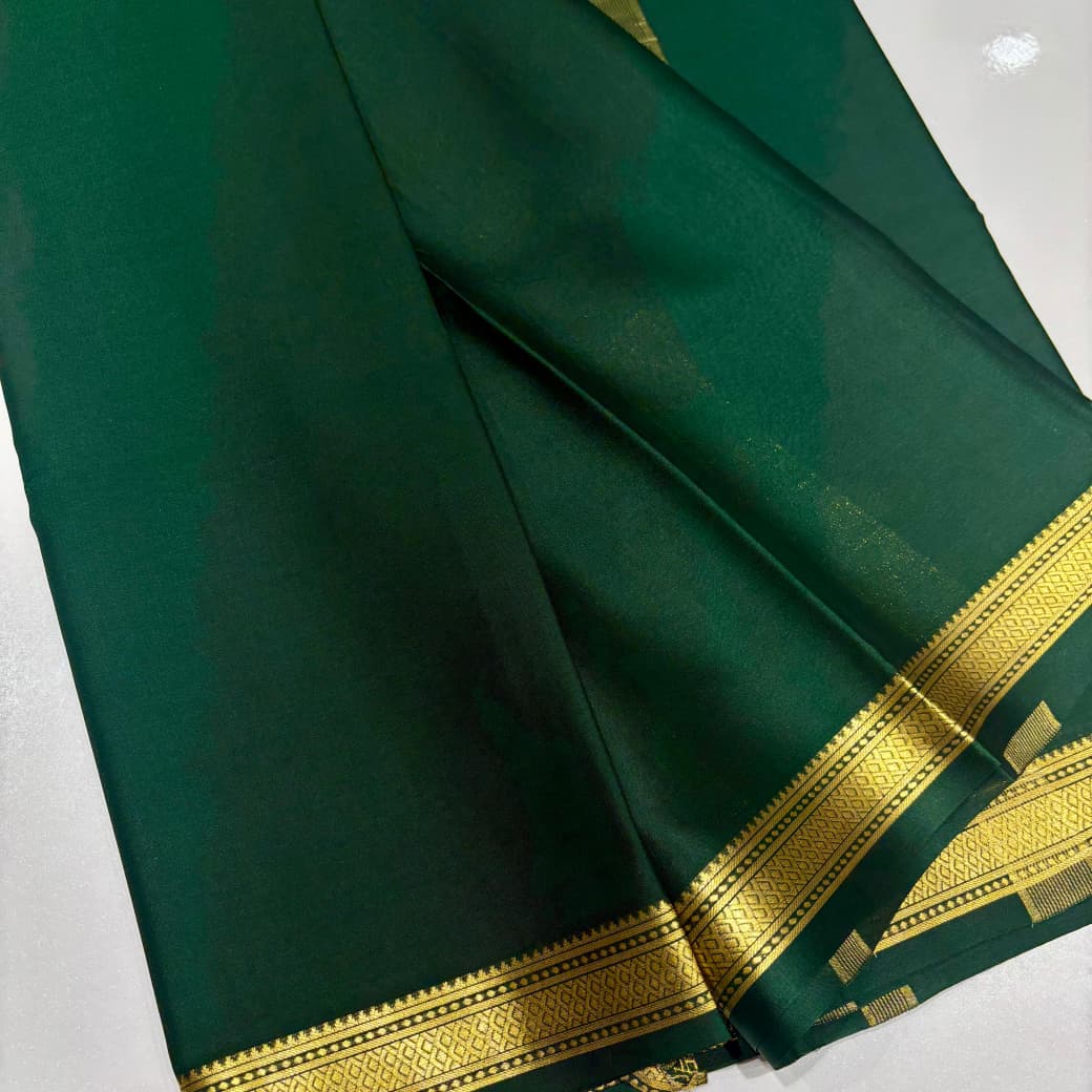 Pure Mysore Silk Saree