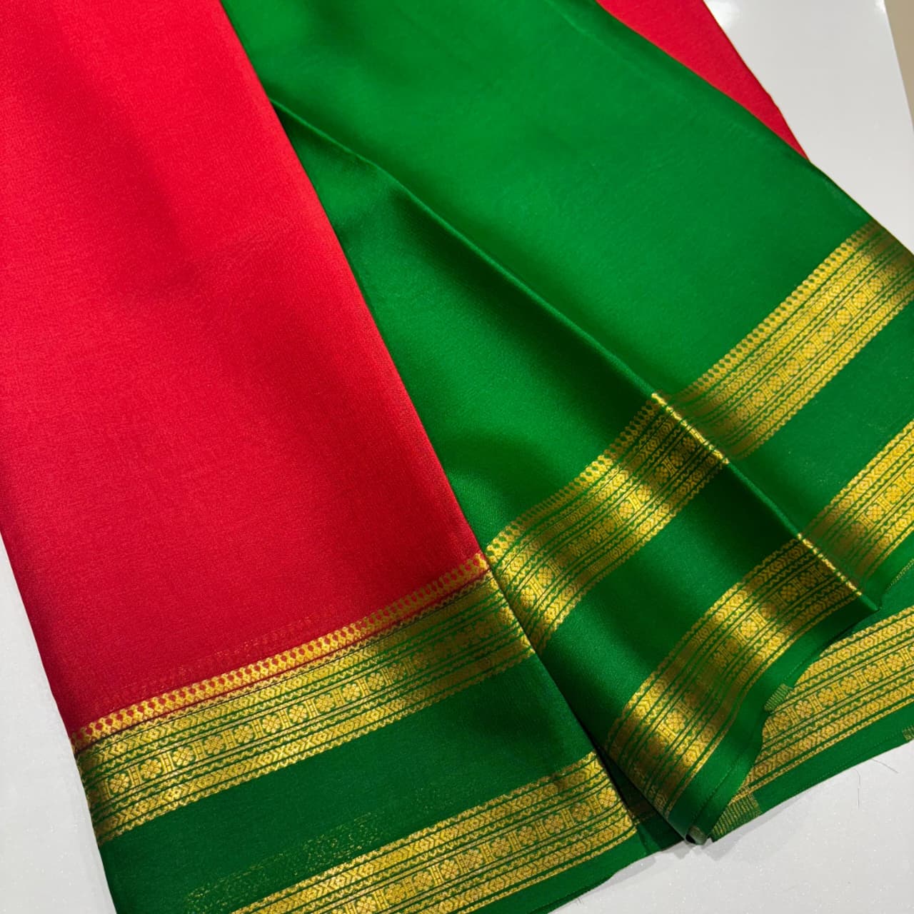 Pure Mysore Silk Saree