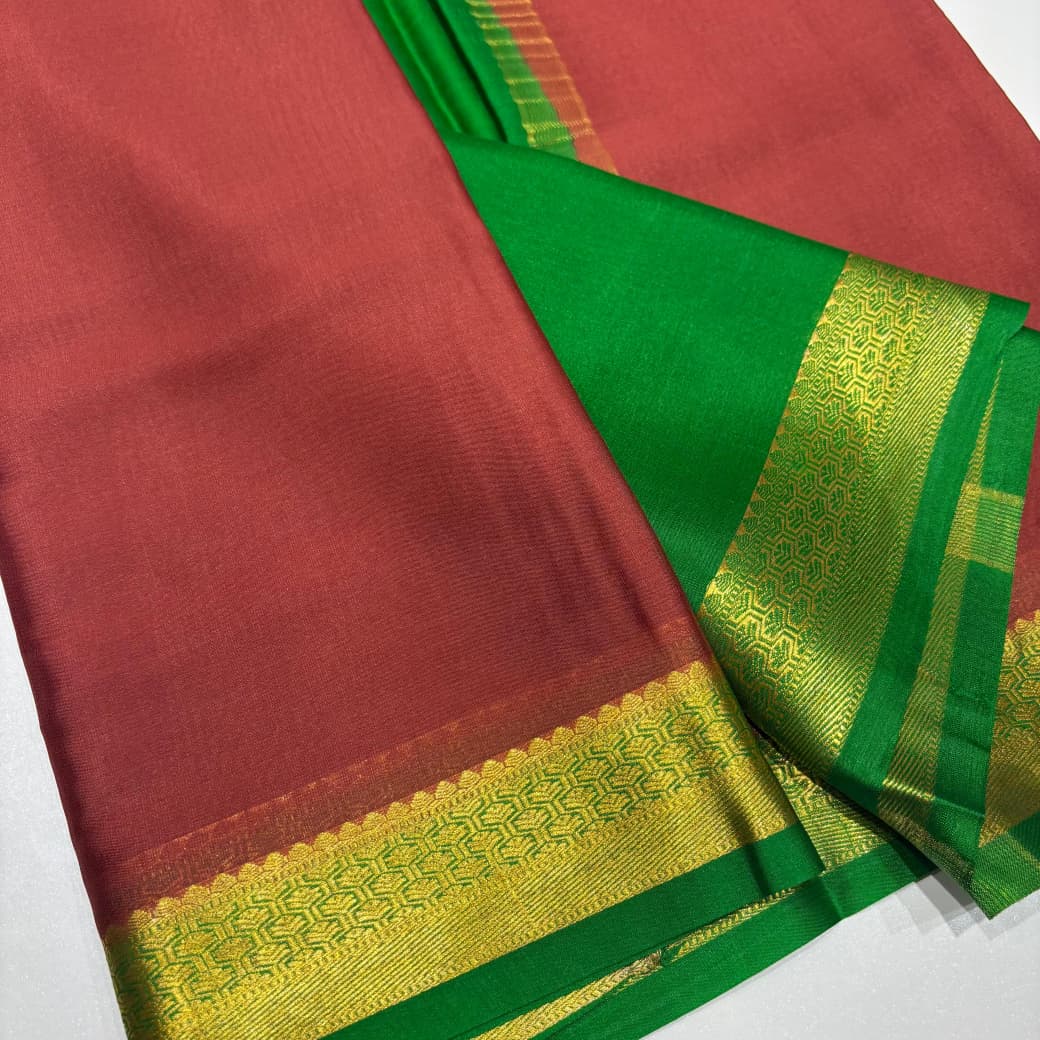 Pure Mysore Silk Saree