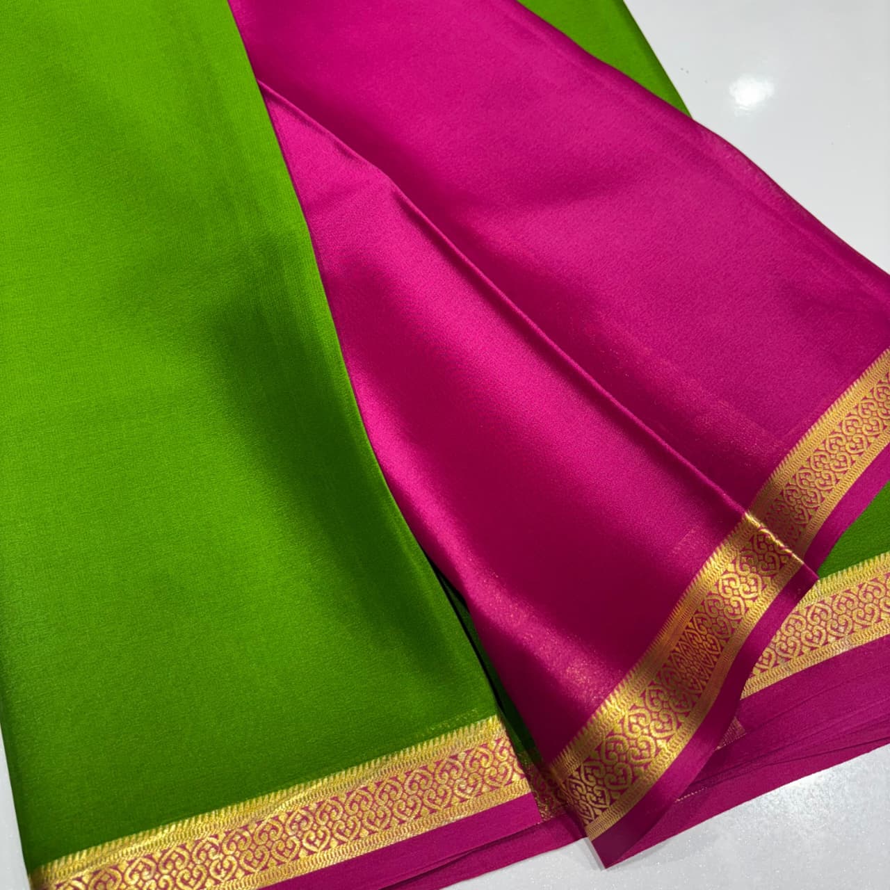 Pure Mysore Silk Saree