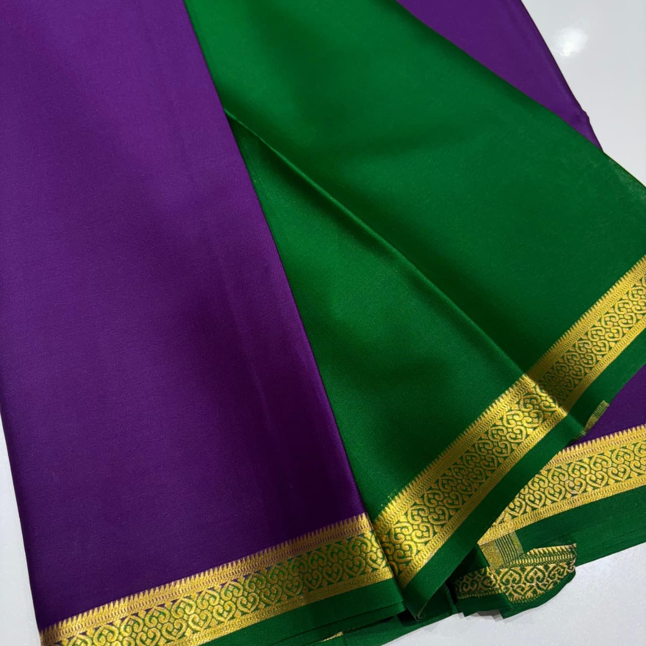 Pure Mysore Silk Saree