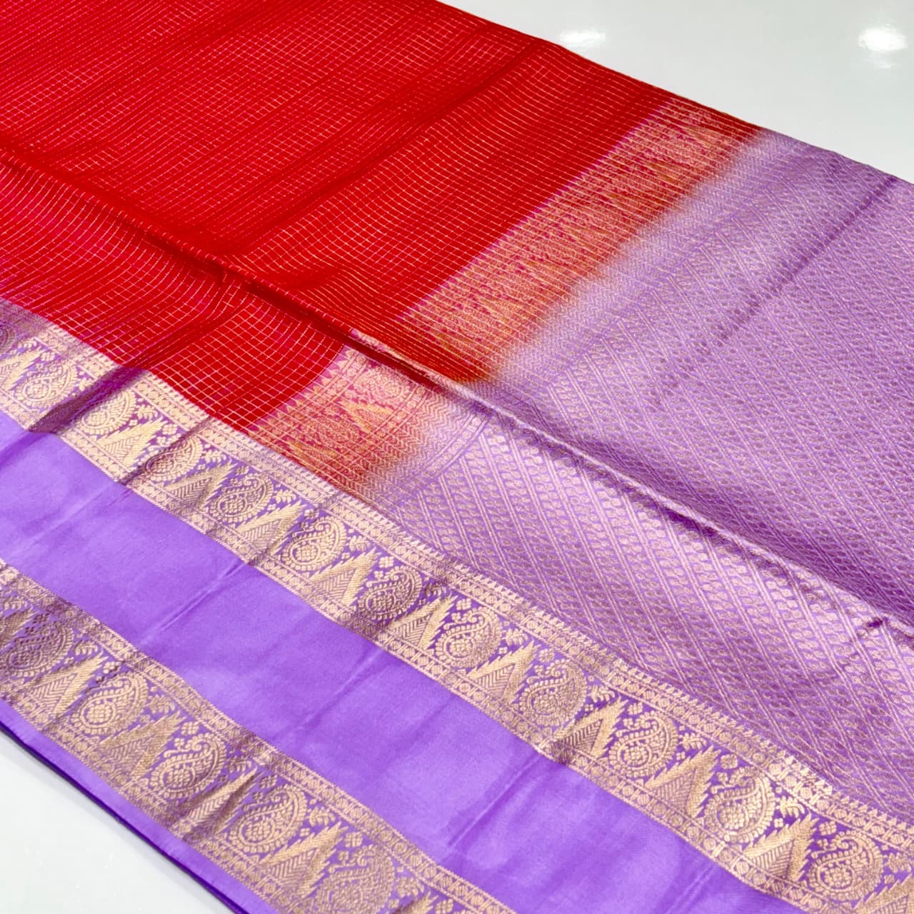 Pure Soft Silk Kanchi Saree