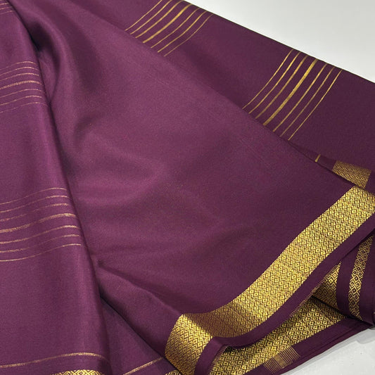 Pure Mysore Silk Saree