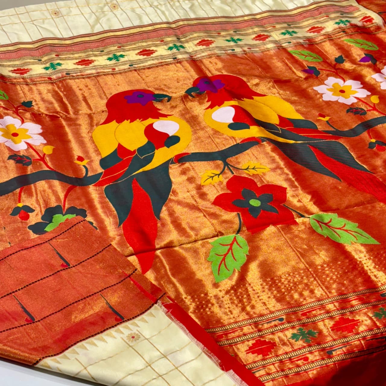 Pure Paithani Silk Saree