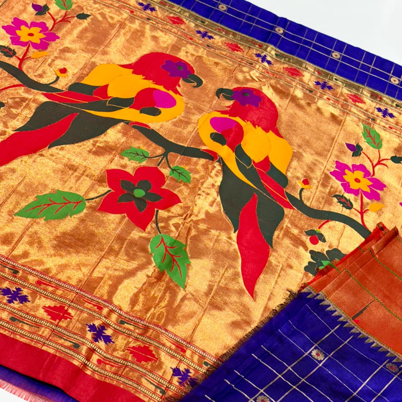 Pure Paithani Silk Saree