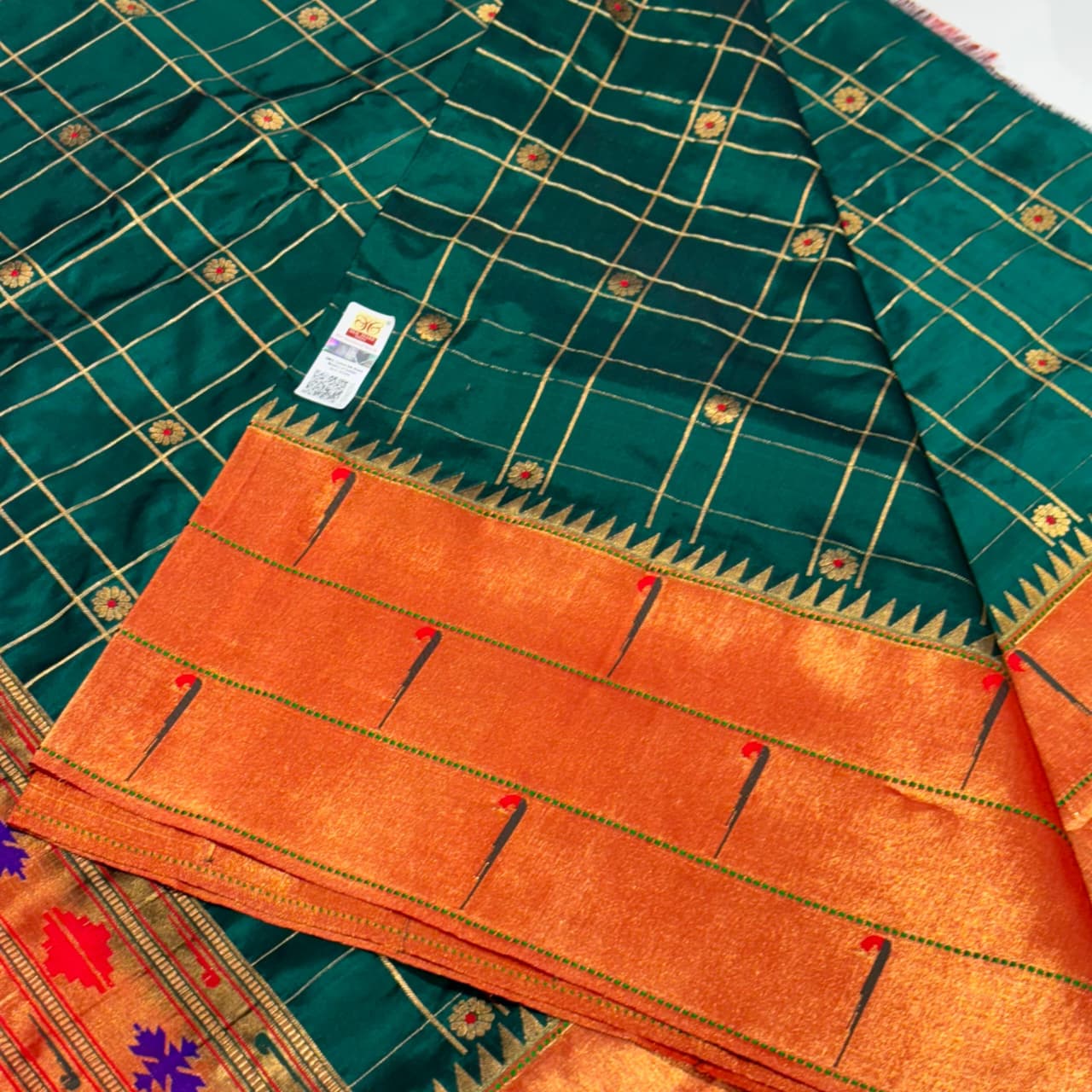 Pure Paithani Silk Saree