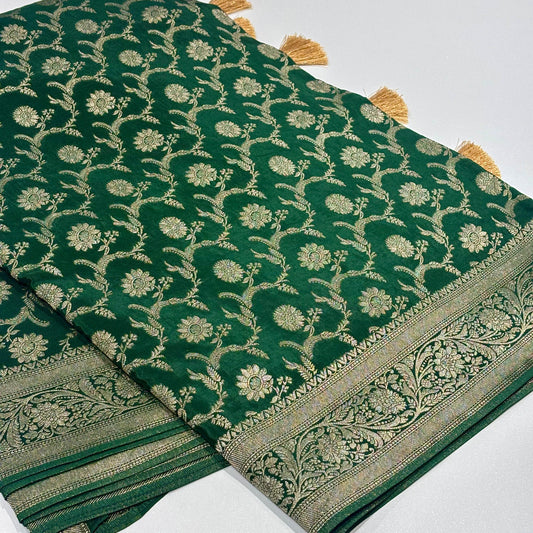 Banarasi Jaal Work Saree