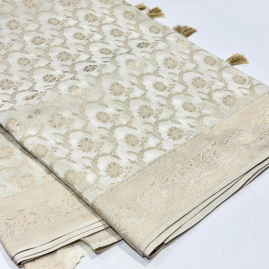 Banarasi Jaal Work Saree