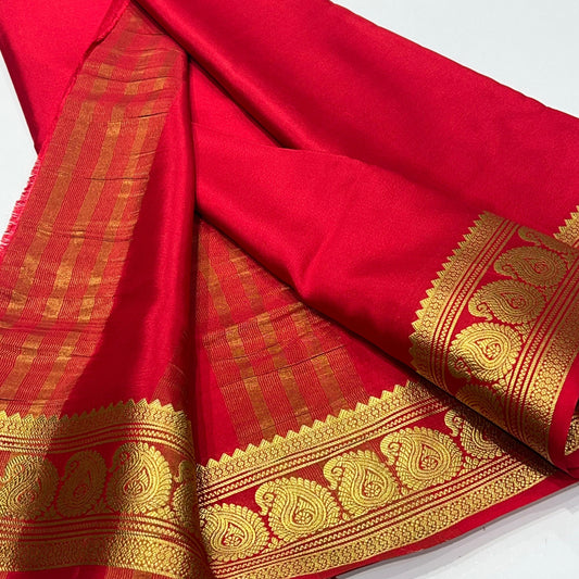 Pure Mysore Silk Saree