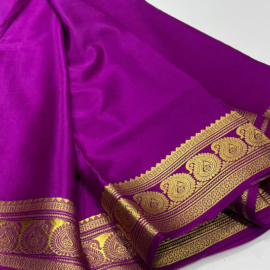 Pure Mysore Silk Saree