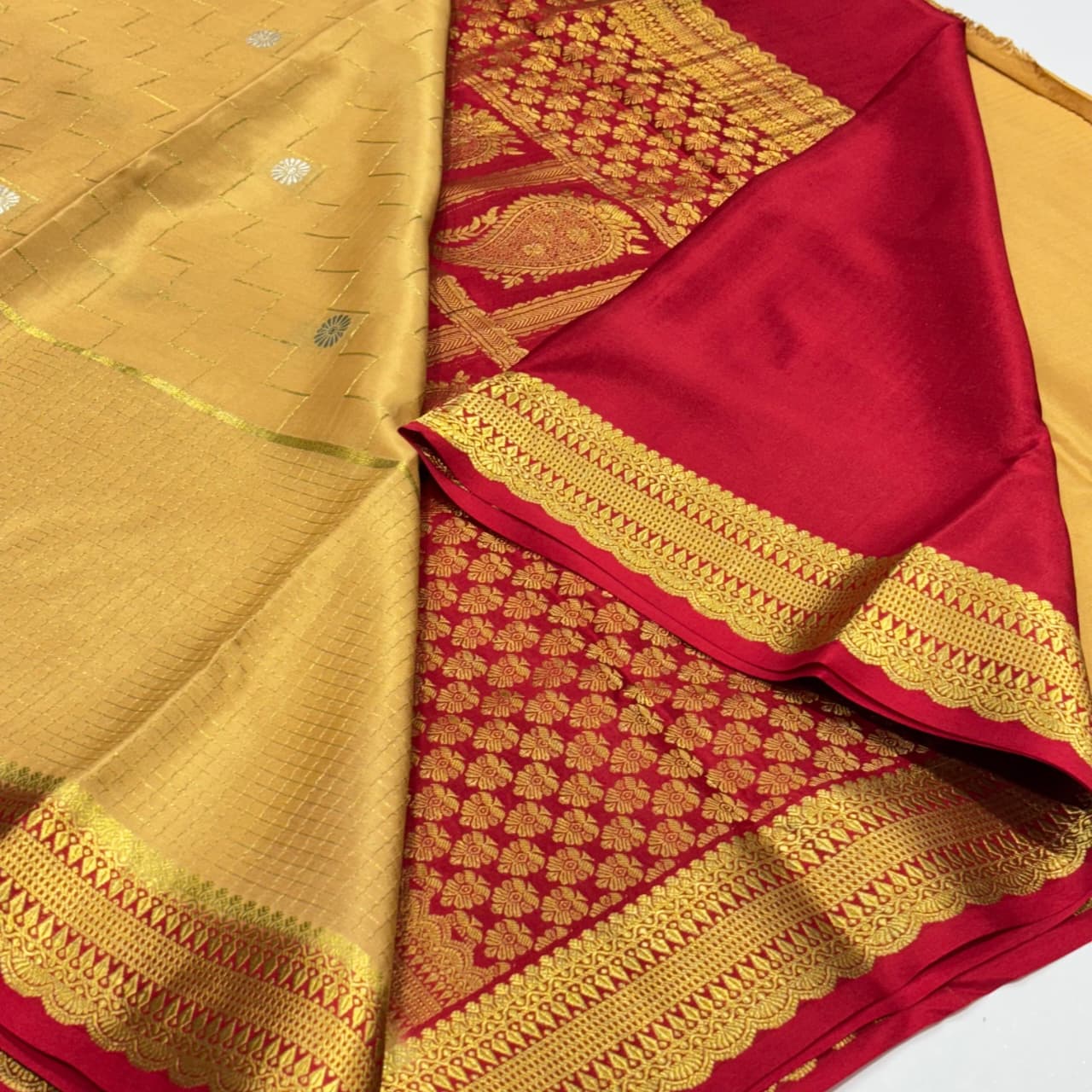 Pure Mysore Silk Saree