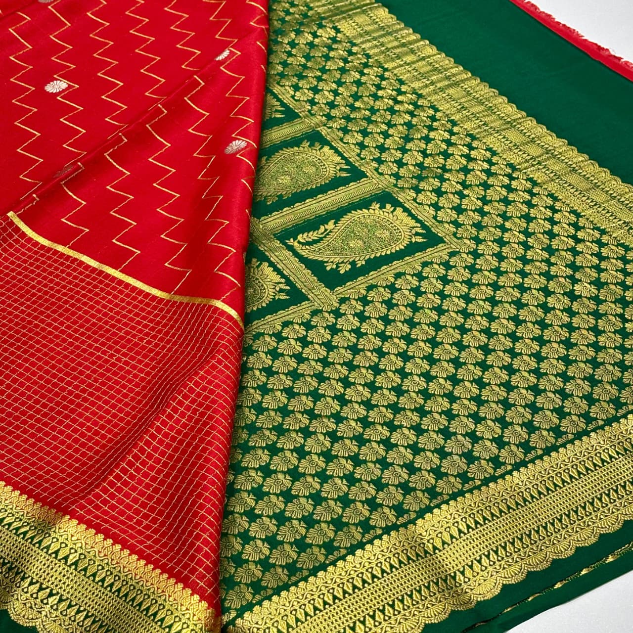 Pure Mysore Silk Saree