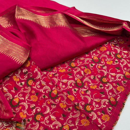 Semi Mysore Silk Saree