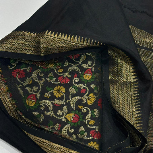 Semi Mysore Silk Saree