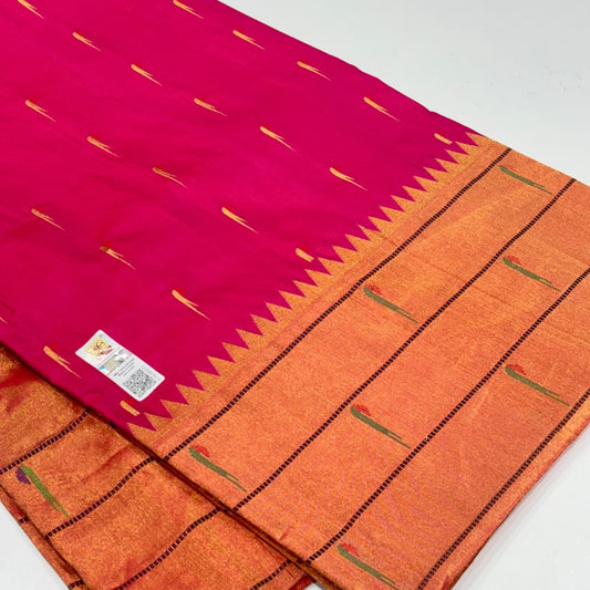 Pure Paithani Silk Saree