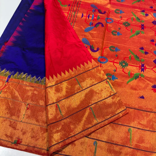 Pure Paithani Silk Saree