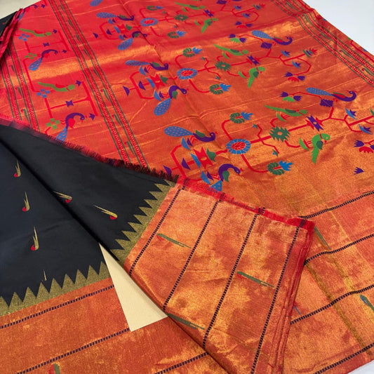 Pure Paithani Silk Saree