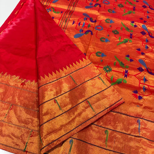 Pure Paithani Silk Saree