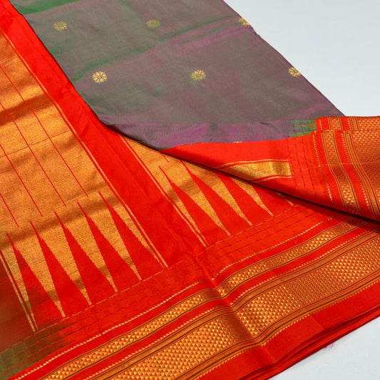 Pure Ilkal Silk Saree