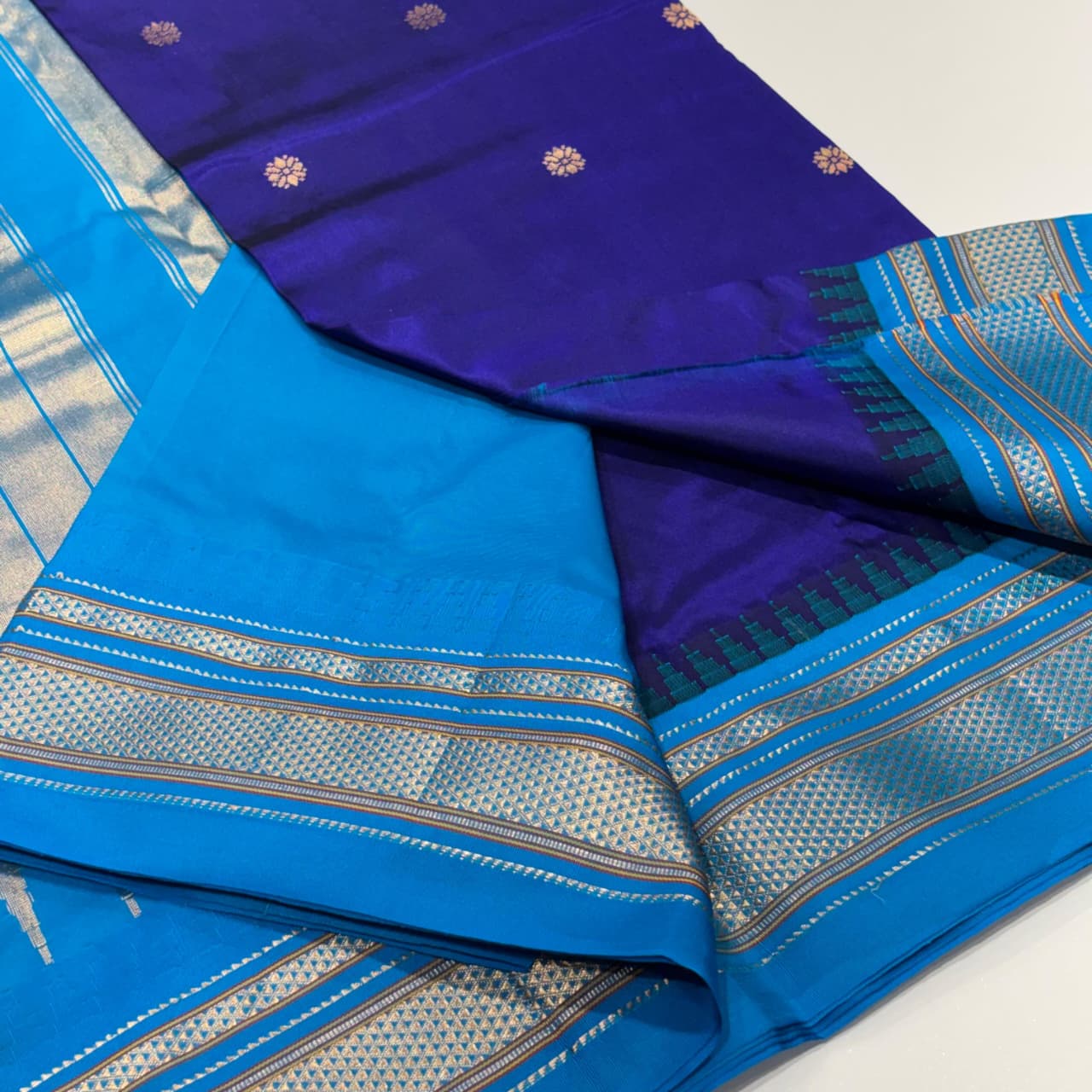 Pure Ilkal Silk Saree