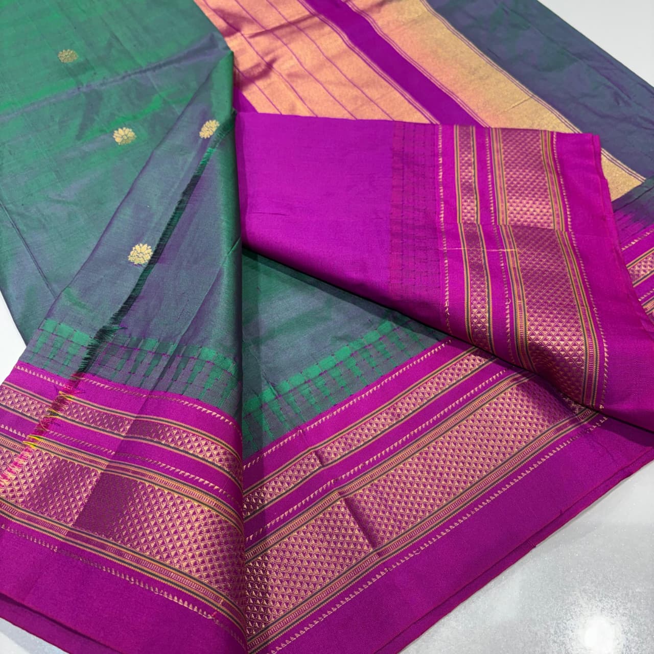 Pure Ilkal Silk Saree