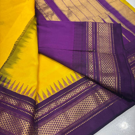 Pure Ilkal Silk Saree