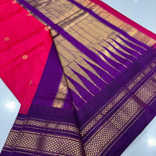 Pure Ilkal Silk Saree