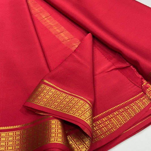 Pure Mysore Silk Saree