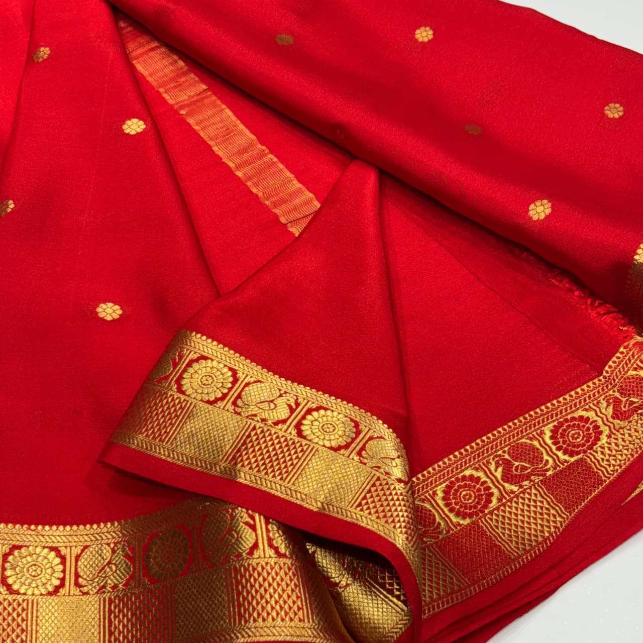 Pure Mysore Silk Saree