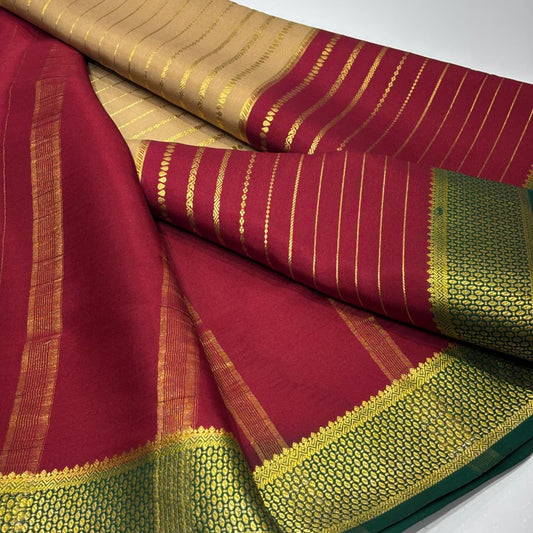 Pure Mysore Silk Saree