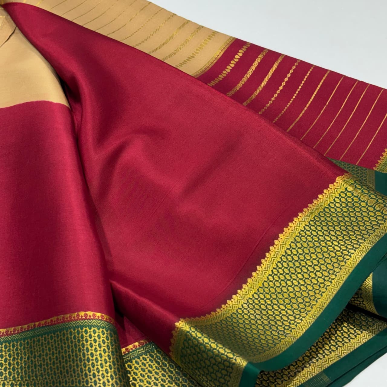 Pure Mysore Silk Saree