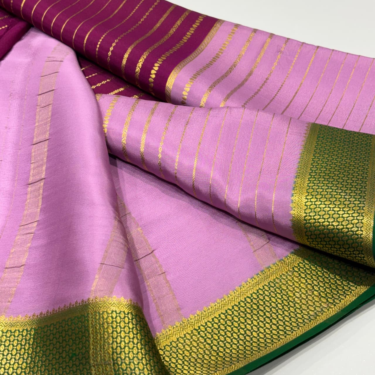 Pure Mysore Silk Saree