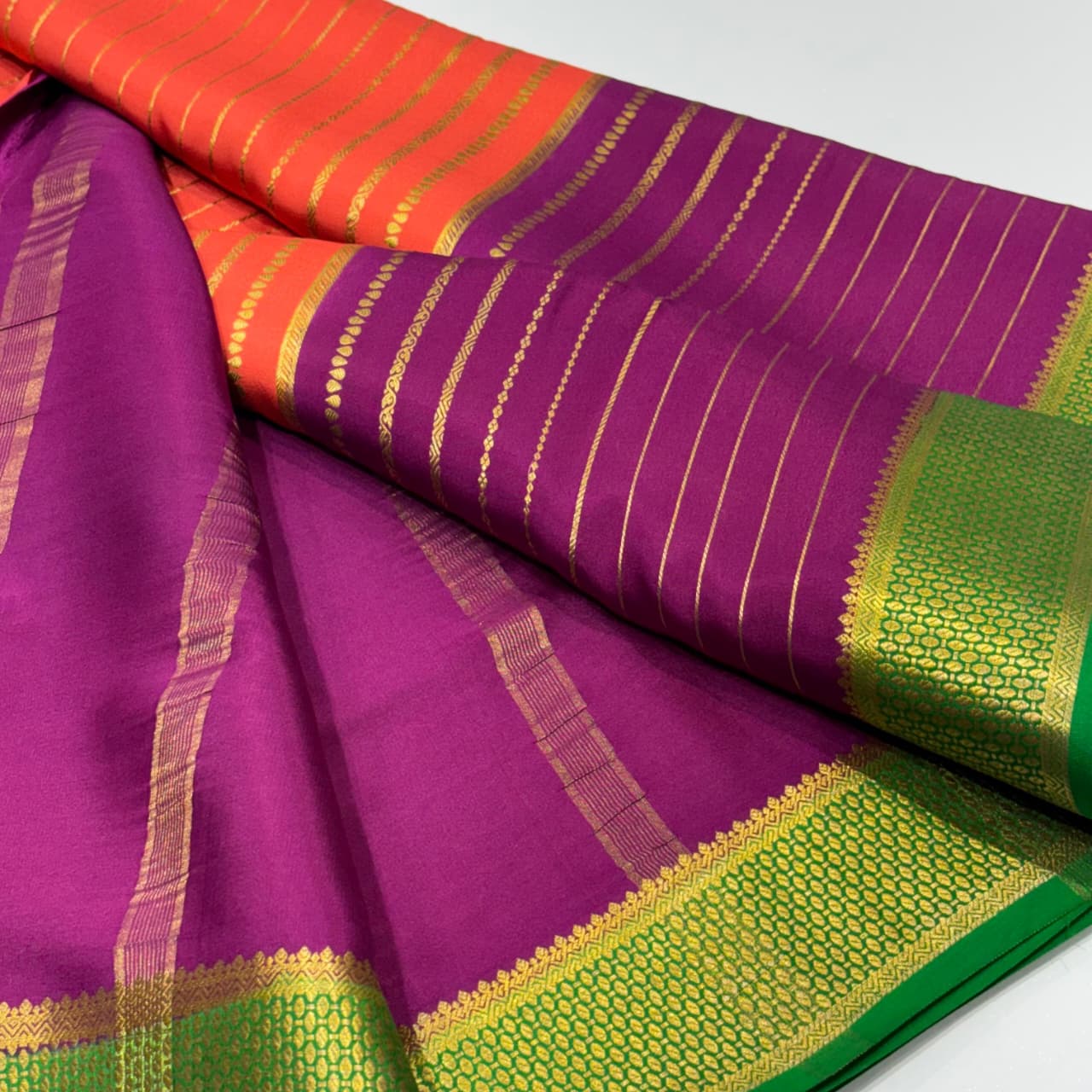Pure Mysore Silk Saree