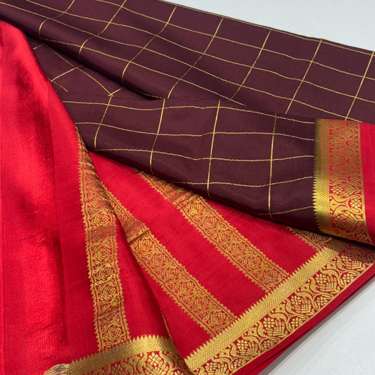 Pure Mysore Silk Saree