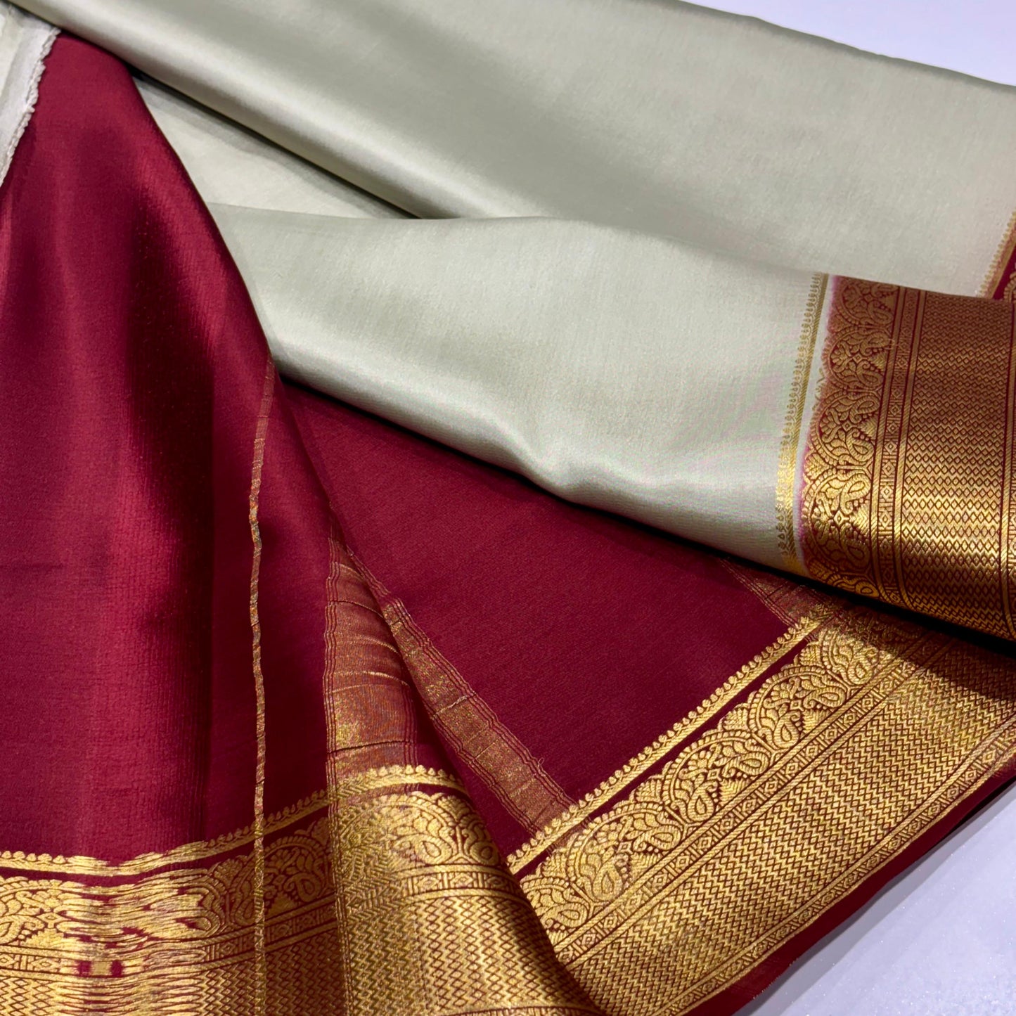 Pure Mysore Silk Saree