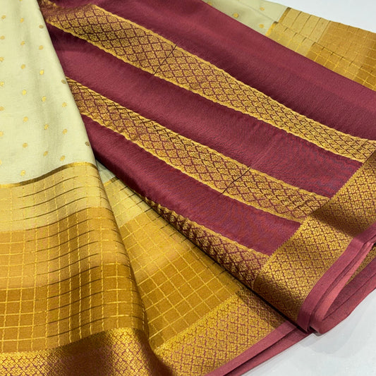 Pure Mysore Silk Saree