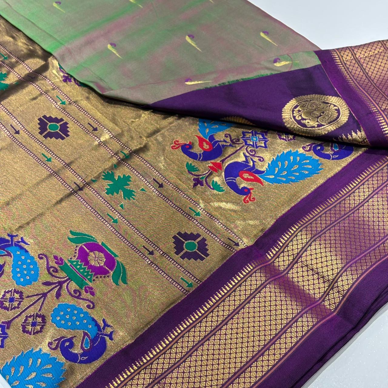 Pure Silk Paithani Saree