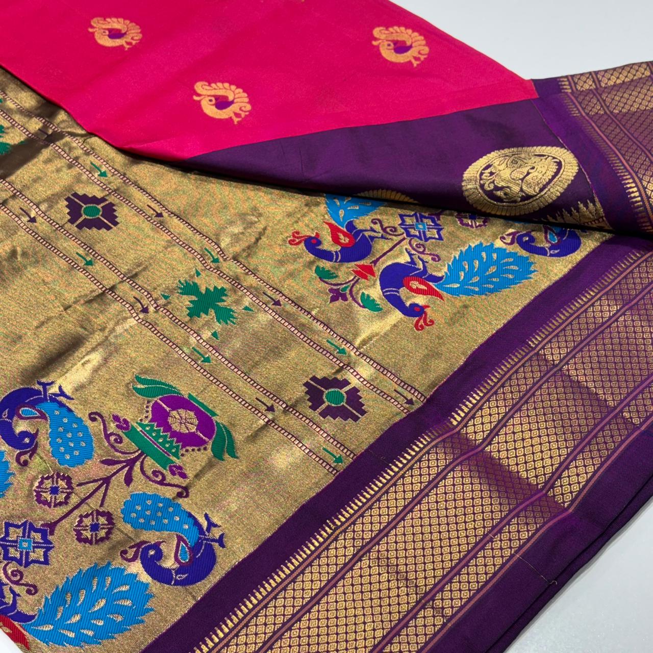 Pure Silk Paithani Saree