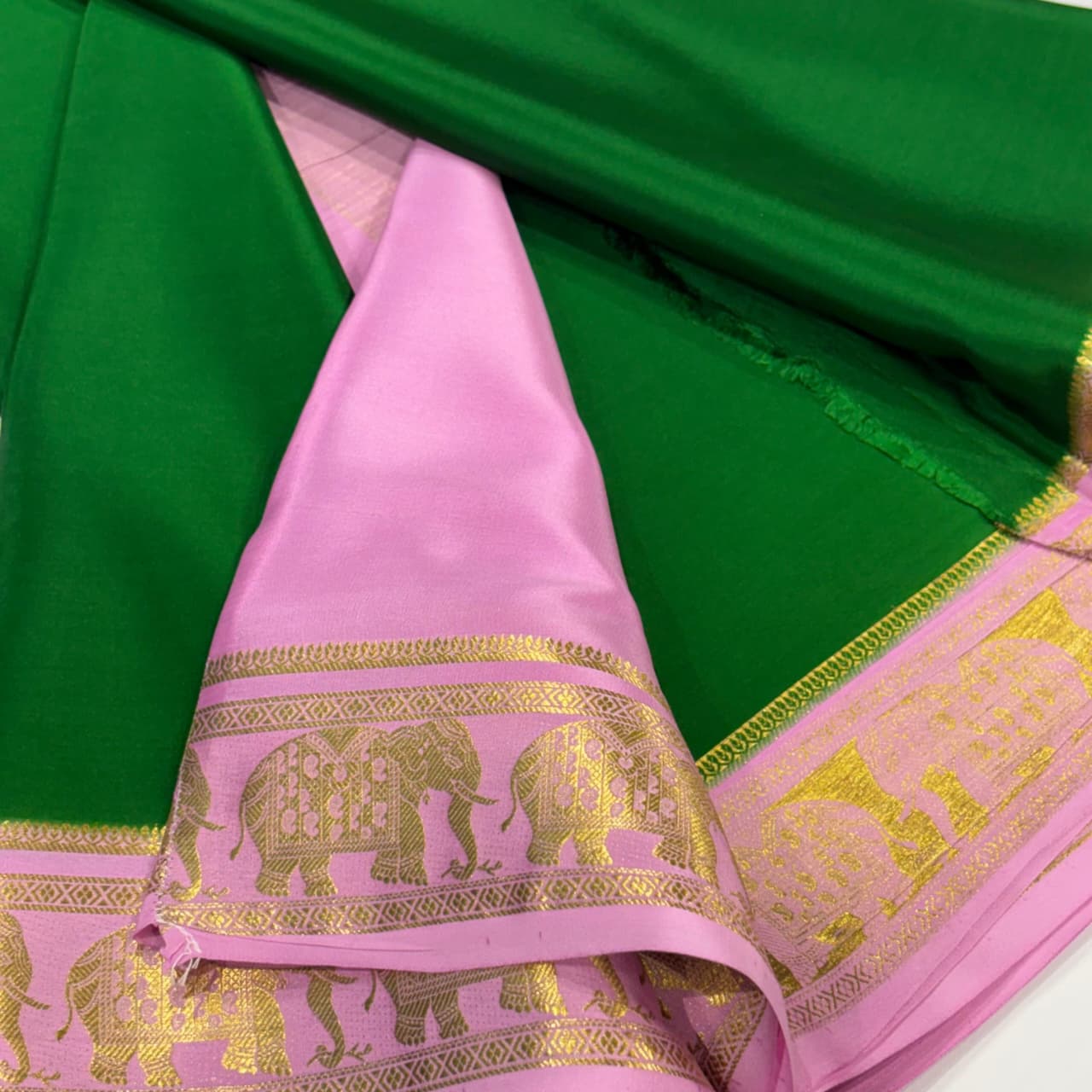 Pure Mysore Silk Saree