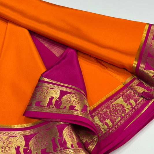 Pure Mysore Silk Saree