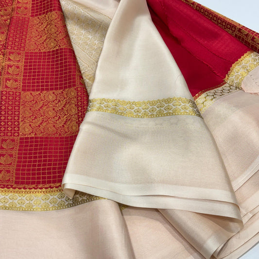 Brocade Mysore Silk Saree