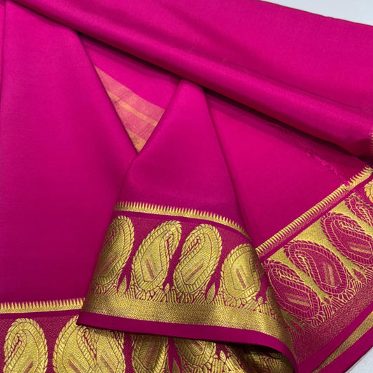 Pure Mysore Silk Saree
