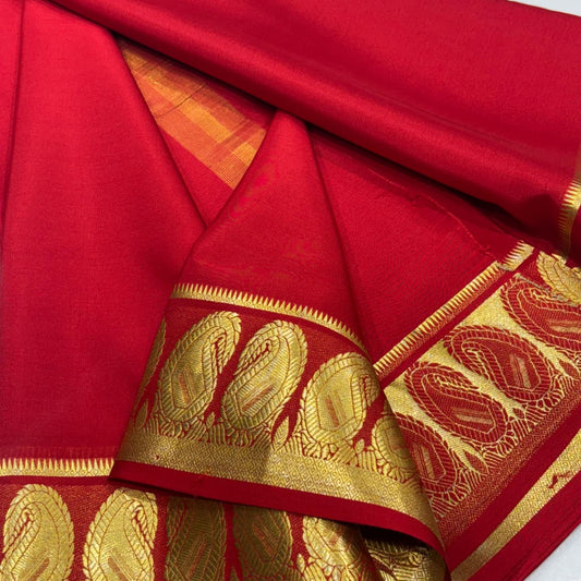 Pure Mysore Silk Saree