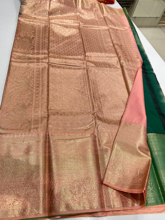 Semi Kanchivaram Silk Saree