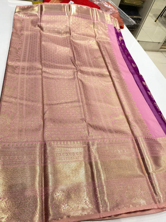 Semi Kanchivaram Silk Saree