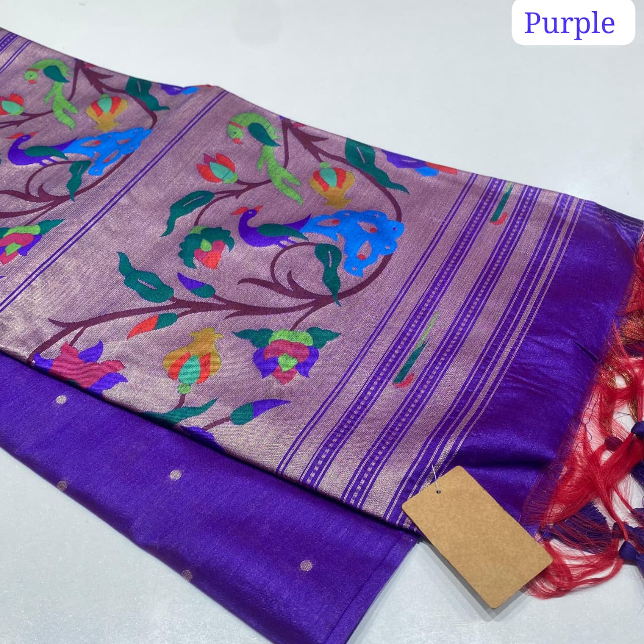 Designer Paithani Saree